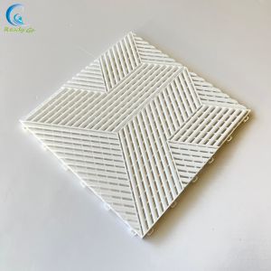 400 Mm * 400 Mm Interlocking Modular Floor Tiles Temperature Range 22°F To 248°F