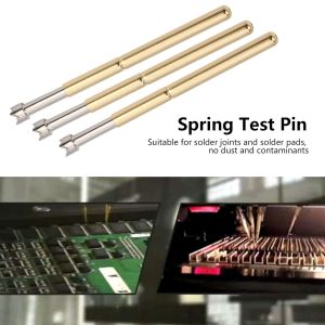 Spring Test Probes, 100Pcs P125-Q High Accuracy Round Pogo Pins for PCB Board