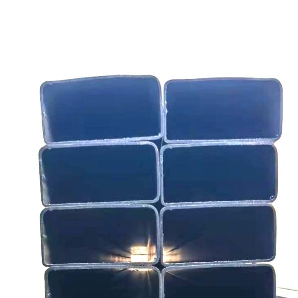 Black Iron Ms Rectangular Steel Channels U-Bar Galvanized Square Tube for