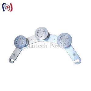 Hook Type Grounding Block 60-75mm Aluminum Alloy Steel SHL750D