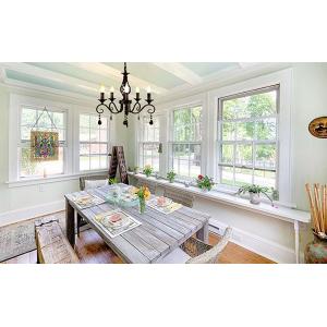 LED Metal Chandeliers 5 Lights Black Crystal Candle Chandelier Industrial