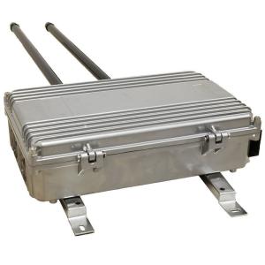 2 Band Fixational Drone Jamming Vehicle Mounted Device 100W With 60cm Antenna