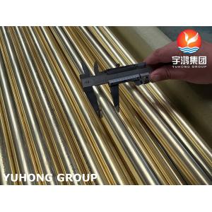 China ASTM B111 C44300 O61 Admiralty Brass Seamless Tube, For Heat Exchanger on sale