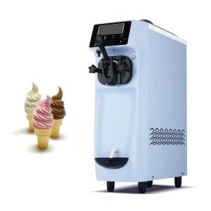 2023 Commercial Soft Serve Ice Cream Machine with 43KG Capacity and Making