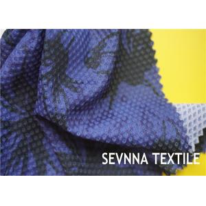 Semi Dull Textured Recycled Nylon Fabric Activewear Textiles With Jacquard