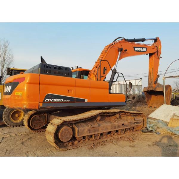 214KW Used Doosan DX380LC Hydraulic Excavator Original Version in stock