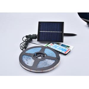 China 1200mAh 30LEDs/M Solar Powered Ip65 Rated Led Strip Lights on sale