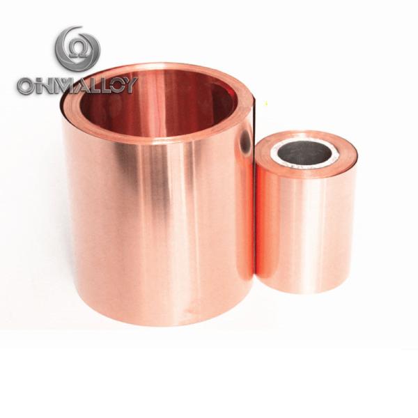 Quality Super Soft TB00 HV<130 Copper Beryllium Strip C17200 ASTM B601 0.3x250mm wholesale
