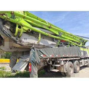 Semi-Dry Shotcrete Structure Cylinder Type Zoomlion 63m Concrete Pump Truck