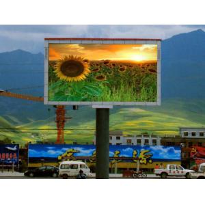 China P10 LED Billboards IP65 / LED Digital Advertising Billboards Full Color With 220V 60HZ 	led digital billboard on sale