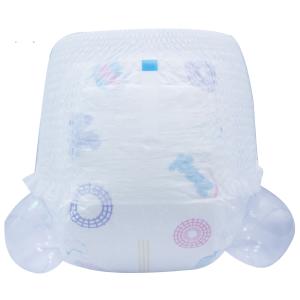 Cheap OEM Disposable Baby Pull Up Pants Diapers With 3D Leak Prevention Channel for sale