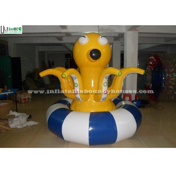 Quality Custom Shape Octopus Inflatable Water Toys Spinner Trampoline wholesale