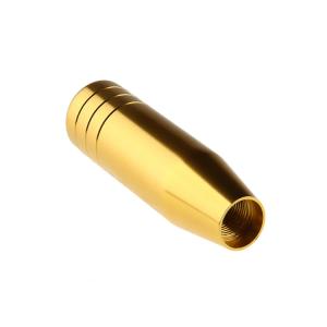 China Iso2768-Mk Brushed Titanium Pipe CNC Aluminum Parts Sandblaste With Magnets on sale