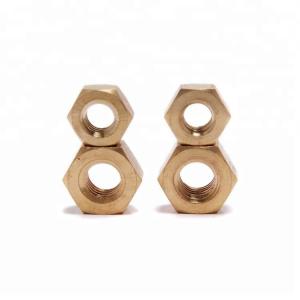 Precision DIN 934 M42 EN24034 Brass Hex Nuts