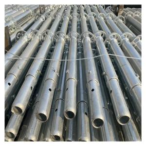 Hot Dip Galvanizing Scaffold Steel Pipe Seamless ISO GOST CE Certificated