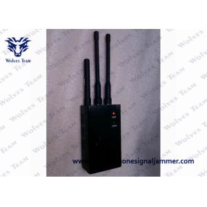 Portable RF Remote Control Jammer 315 / 433 / 868MHz Two Power Adapters