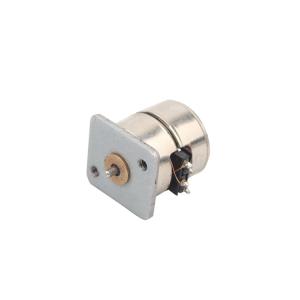 18 Degree 10mm Micro Stepper Motor / Long Life 2 Phase 5VDC for Door Locks