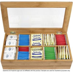 hot sell tea packaging box bamboo box for tea with 10 component for high quality