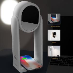 7.5W Fast Qi Wireless Charging Led Desk Lamp / 2700K Wireless Charging Pad Lamp