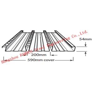 Bondek Alternative Structural Steel Deck For Concrete Construction Formworks
