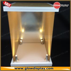 Cheap custom demountable LED lighted 1/6 scale action acrylic figurine acrylic toy display case figure acrylic display case for sale