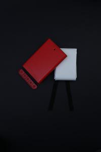 Cheap Fire Planket Packing PVC Square Box Red White Plastic Extrusions for sale