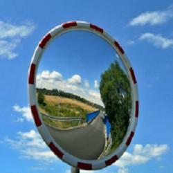 Orange PVC Wide Angle Lens Turning Mirror for Various Curves and Intersections