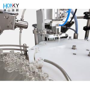 Ground Type Automatic Vial Filling And Capping Machine With High Precision Pump