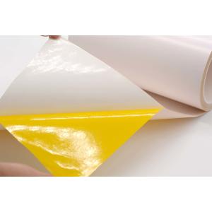 1Mil Matte White Permanent Adhesive Polyimide Materials With Glassine