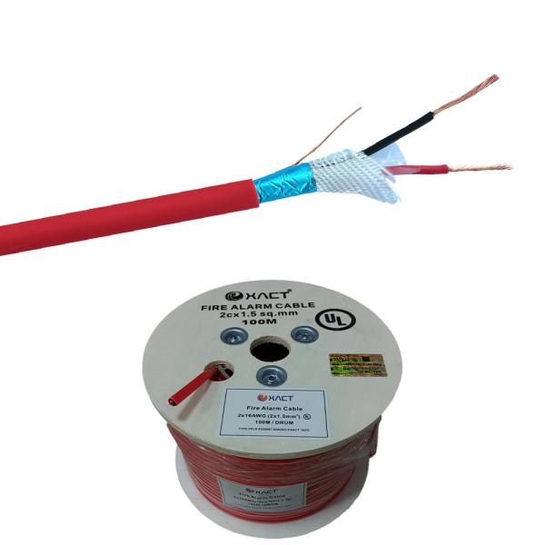 1.5mm Enhanced Fire Performance Cable with Bare Copper Wire Core and PVC