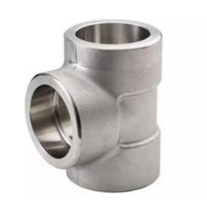 ASME B 16.9 Stainless Steel Butt Weld Equal ASME A403 WP 304 Pipe Fitting Tee