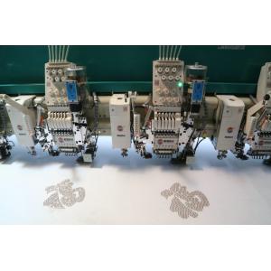 Cheap Flat Sequin Taping Chenille Embroidery Machine Automatic Parking Alarm Function for sale