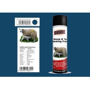 String Shaped Nozzle Marking Spray Paint Shifeng Light Blue Color For Sign