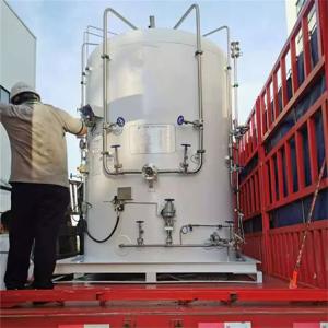 China 2000l Liquid Oxygen Micro Bulk Tanks Cryogenic Storage Tank on sale