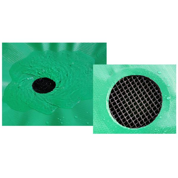 PVC Tarpaulin Rainwater Collection Bucket 380L Circle Round Shape