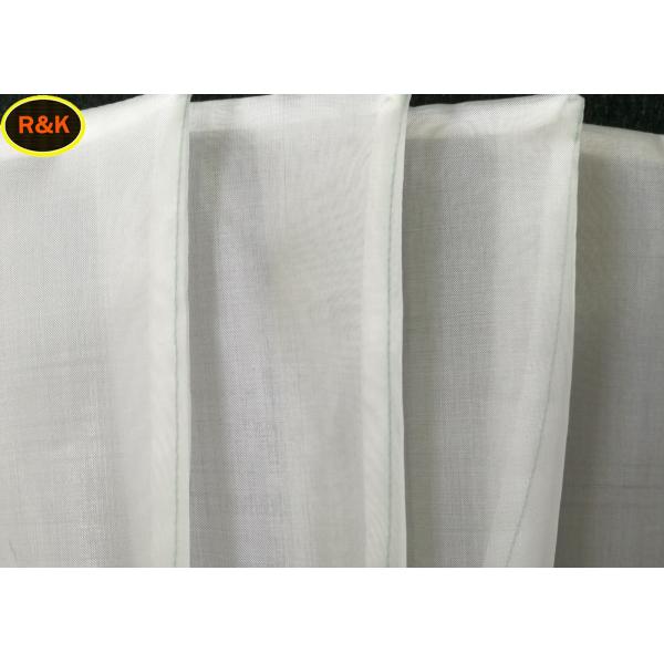 Unique 25 Micron Nylon Mesh Filter Bags White Color With Chemical Resistance