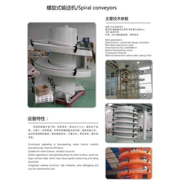 SPIRAL CONVEYORS  DCREW CONVEYORS