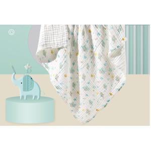 Five Layers 240GSM Thin Gauze Fabric Swaddle Blanket Fabric Breathable
