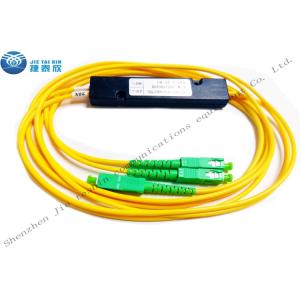 1x2 SC APC Optical Coupler Splitter 2.0mm 1m ABS 20/80 G657A