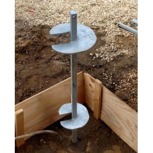 Hot Deep Customised Galvanized Steel Ground Screw Helical Bolt Piles for Solar