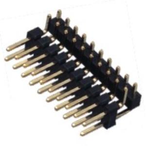 Pin Header Connector 2.54mm Dual Row R/A TYPE 2*2PIN To 2*40PIN H=2.54MM