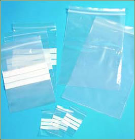 Biodegradable Material LDPE Biohazard Specimen Bag with Zipper, opaque Specimen
