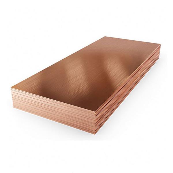 Quality Cathode Pure C10100 Copper Sheet With Mill Polished Bright Surface wholesale