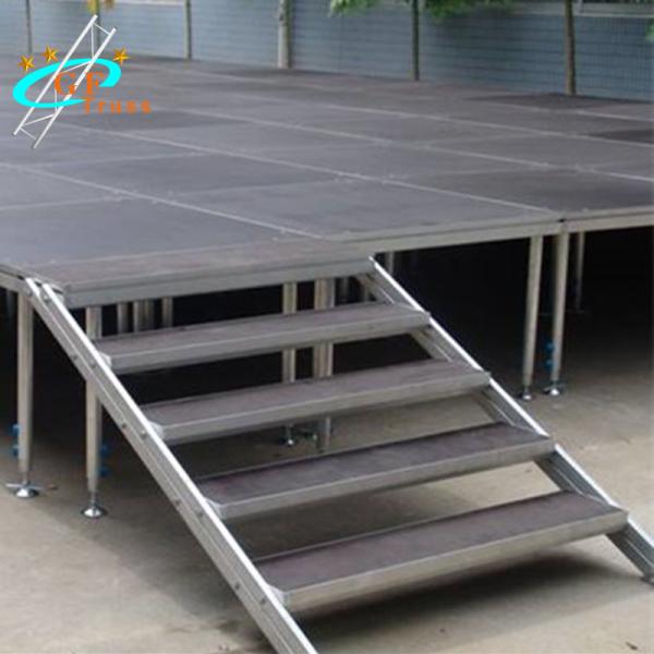 Quality Portable Aluminum Mobile Concert Stage Anti UV 1.22M*2.44M wholesale