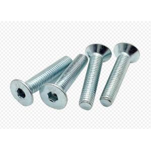 M8 M12 Mild steel Flat & CSK Head Machine Screw grade 4.8 Zinc plating Blue white