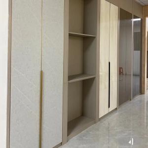 China E0 Standard Fitted Swing Door Wardrobe Modular System OEM on sale