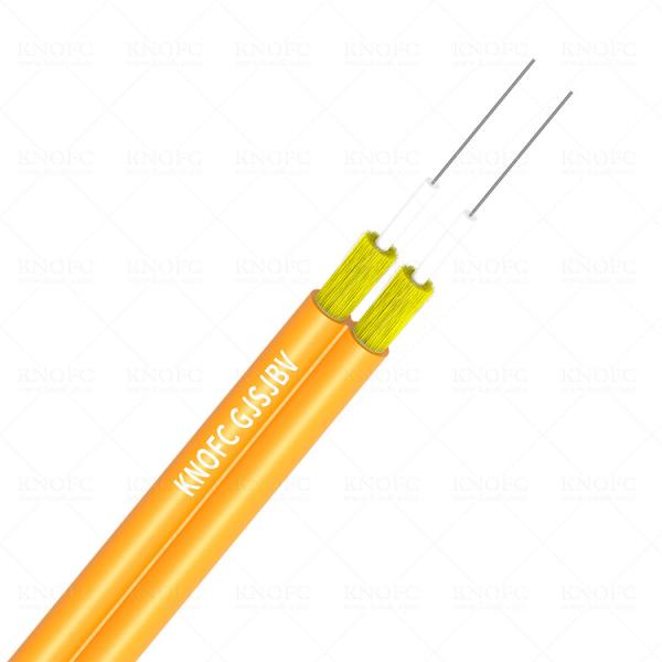 Quality G652D G657A OM1 OM2 OM3 GJSJBV Duplex Indoor Fiber Cable wholesale