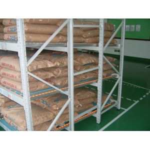 Heavy Duty Carton Flow Through Racking System For Industrial Warehouse Beer