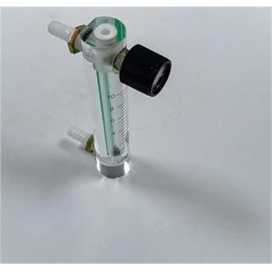 Transparent Glass Oxygen Rotameter with Regulating Valve for Oxygen Flow