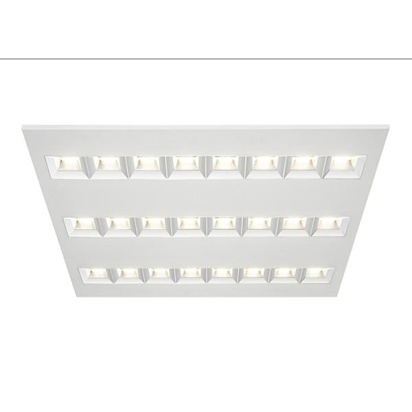 60 Degree Beam Ultra Thin LED Panel Light Suspendable Recessed 600x600